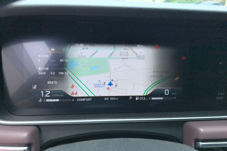 Used GAC Trumpchi M6 2021 PRO 270T DCT Luxury Edition Instrument Cluster