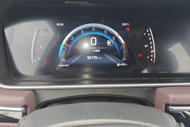 Used GAC Trumpchi M6 2021 PRO 270T DCT Luxury Edition Odometer Close Up