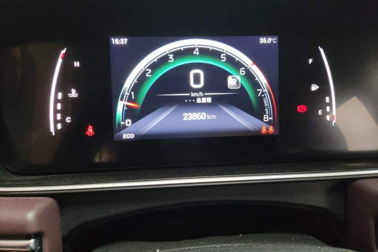 Used GAC Trumpchi M6 2021 PRO 270T DCT Luxury Edition Odometer Close Up