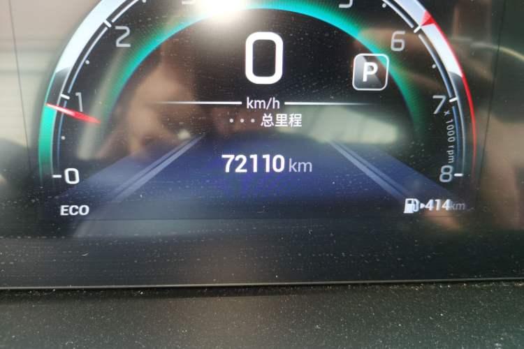 Used GAC Trumpchi M6 2021 PRO 270T DCT Luxury Edition Odometer Close Up