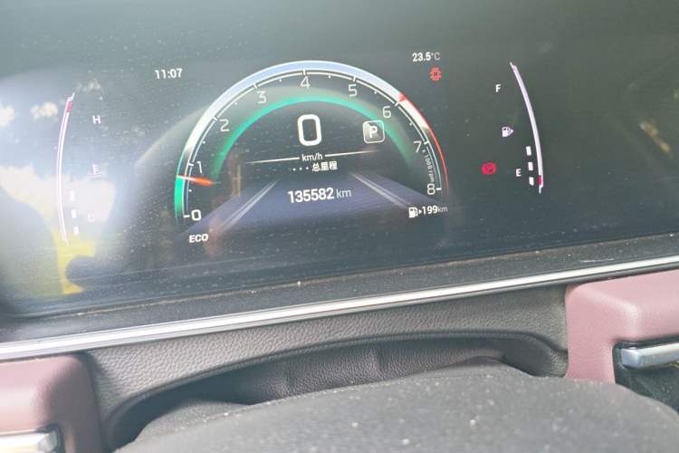 Used GAC Trumpchi M6 2021 PRO 270T Automatic Luxury Edition Odometer Close Up