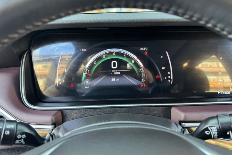Used GAC Trumpchi M6 2021 PRO 270T DCT Luxury Edition Odometer Close Up