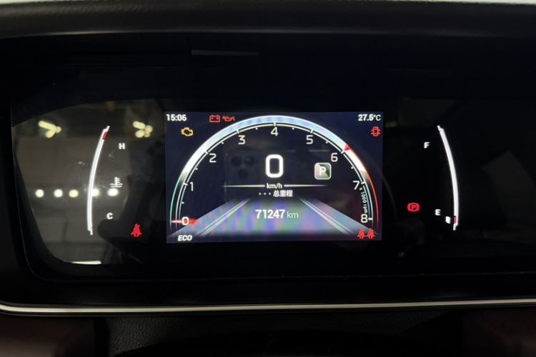 Used GAC Trumpchi M6 2021 PRO 270T DCT Luxury Edition Odometer Close Up