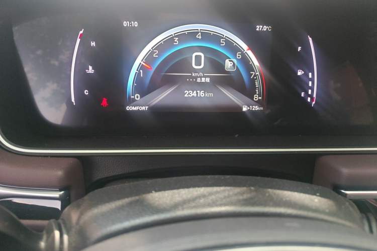 Used GAC Trumpchi M6 2021 PRO 270T DCT Luxury Edition Odometer Close Up