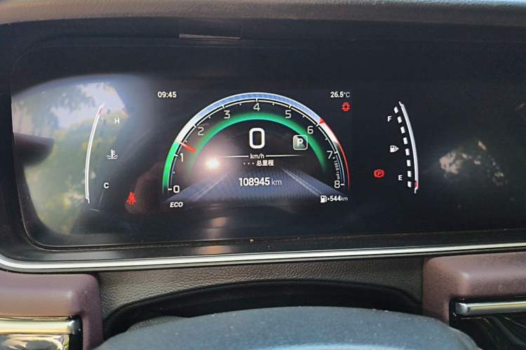Used GAC Trumpchi M6 2021 PRO 270T DCT Luxury Edition Odometer Close Up