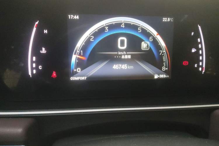 Used GAC Trumpchi M6 2021 PRO 270T Automatic Luxury Edition Odometer Close Up
