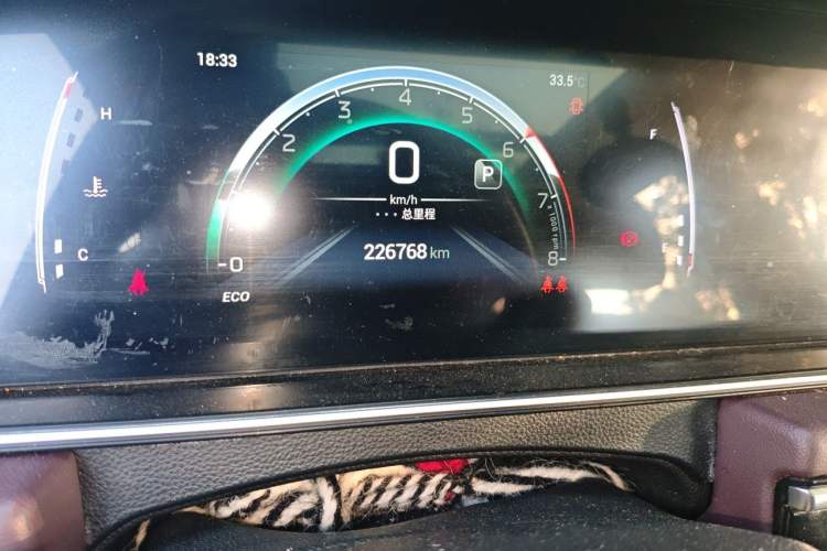 Used GAC Trumpchi M6 2021 270T DCT Luxury Edition (7-seater) Odometer Close Up