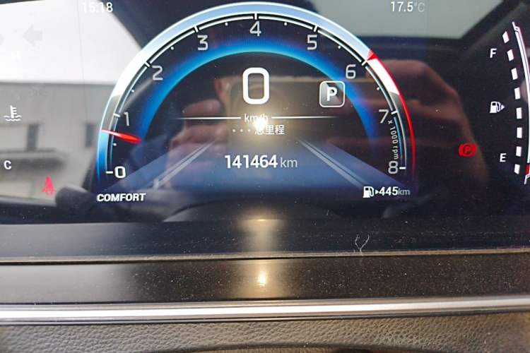 Used GAC Trumpchi M6 2021 PRO 270T DCT Luxury Edition Odometer Close Up