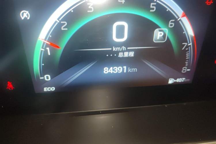 Used GAC Trumpchi M6 2021 PRO 270T Automatic Luxury Edition Odometer Close Up