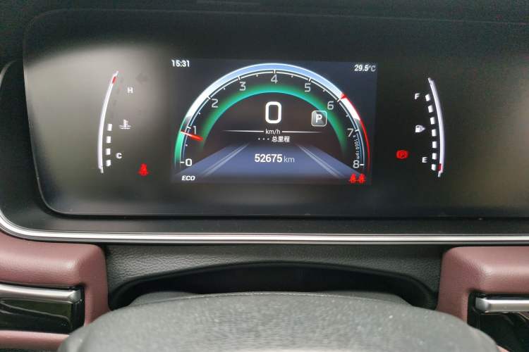 Used GAC Trumpchi M6 2021 PRO 270T DCT Luxury Edition Odometer Close Up