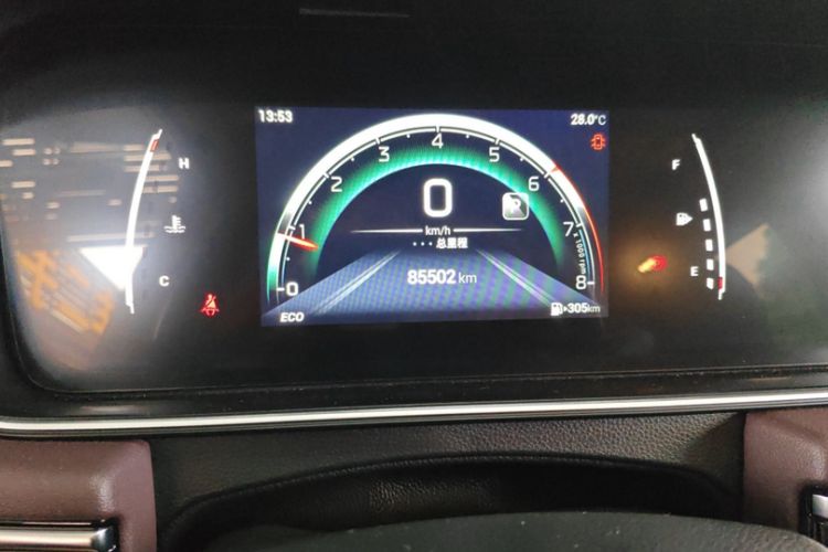 Used GAC Trumpchi M6 2021 PRO 270T DCT Luxury Edition Odometer Close Up