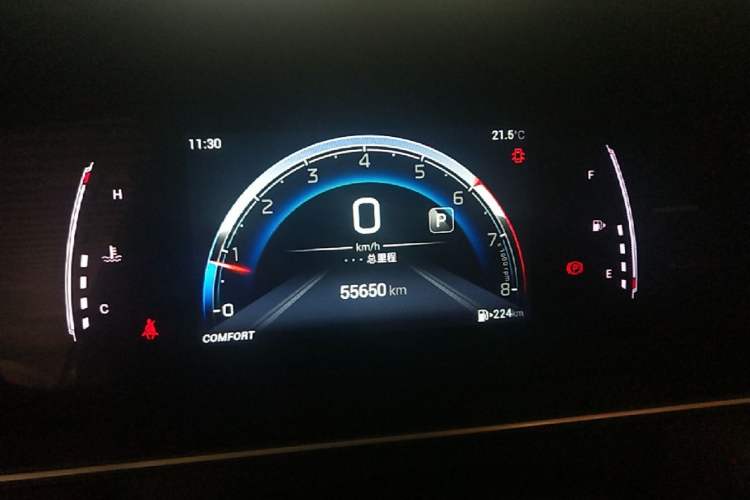 Used GAC Trumpchi M6 2021 PRO 270T DCT Luxury Edition Instrument Cluster