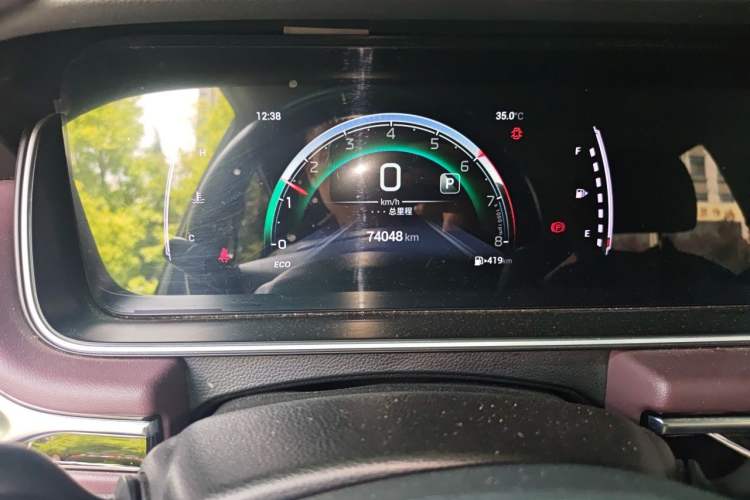 Used GAC Trumpchi M6 2021 PRO 270T DCT Luxury Edition Odometer Close Up
