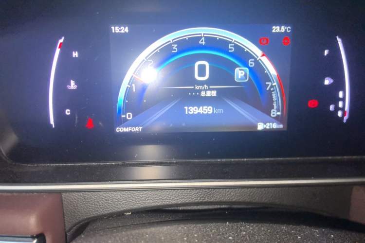 Used GAC Trumpchi M6 2021 PRO 270T DCT Luxury Edition Odometer Close Up