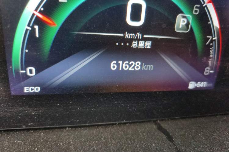 Used GAC Trumpchi M6 2021 PRO 270T DCT Luxury Edition Odometer Close Up