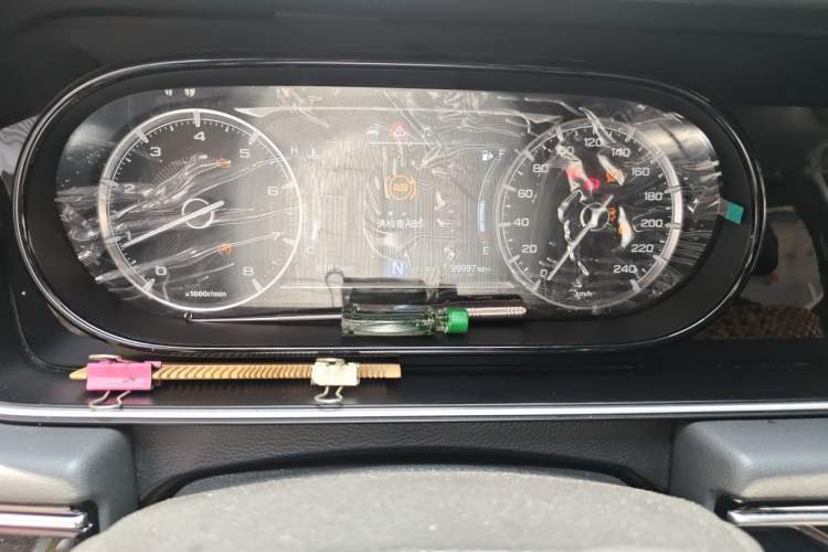 Used GAC Trumpchi M6 2021 270T DCT Luxury Edition (7 Seats) Odometer Close Up