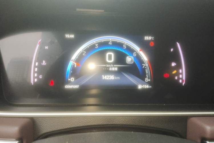 Used GAC Trumpchi M6 2021 PRO 270T DCT Luxury Edition Odometer Close Up