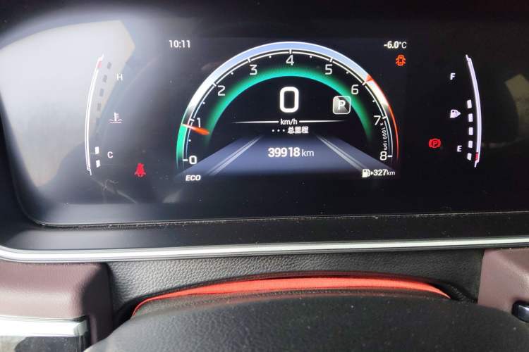 Used GAC Trumpchi M6 2021 PRO 270T Automatic Luxury Edition Odometer Close Up