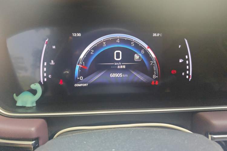 Used GAC Trumpchi M6 2021 PRO 270T DCT Luxury Edition Odometer Close Up