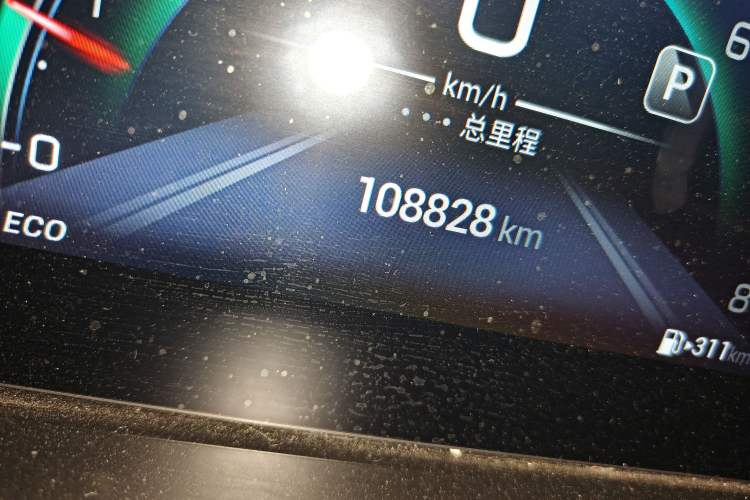 Used GAC Trumpchi M6 2021 270T DCT Luxury Edition (7 Seats) Odometer Close Up