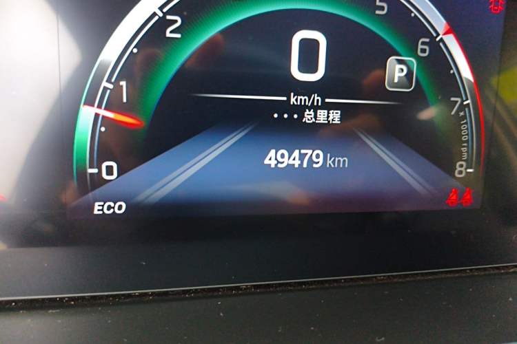 Used GAC Trumpchi M6 2021 PRO 270T DCT Luxury Edition Odometer Close Up