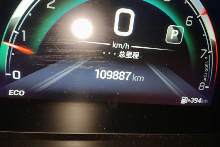 Used GAC Trumpchi M6 2021 PRO 270T DCT Luxury Edition Odometer Close Up