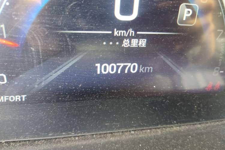Used GAC Trumpchi M6 2021 PRO 270T DCT Luxury Edition Odometer Close Up