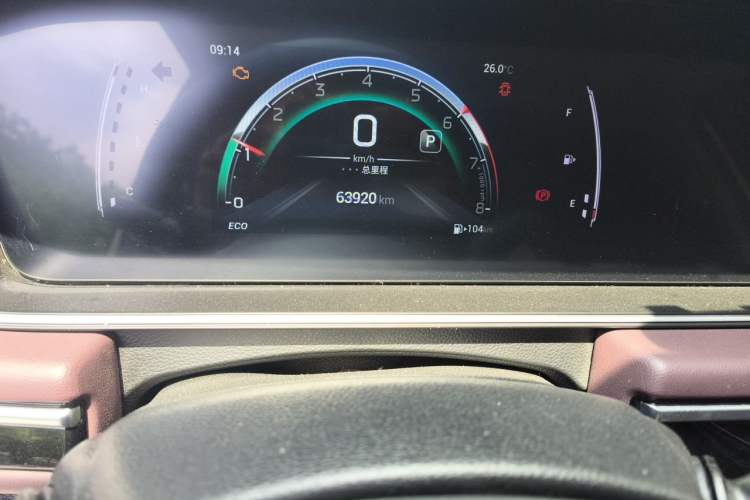 Used GAC Trumpchi M6 2021 PRO 270T DCT Luxury Edition Odometer Close Up