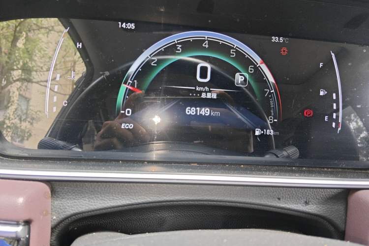 Used GAC Trumpchi M6 2021 270T DCT Luxury Edition (7 Seats) Odometer Close Up