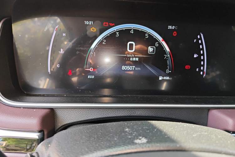 Used GAC Trumpchi M6 2021 PRO 270T DCT Luxury Edition Odometer Close Up