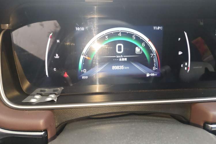 Used GAC Trumpchi M6 2021 270T DCT Luxury Edition (7 Seats) Odometer Close Up