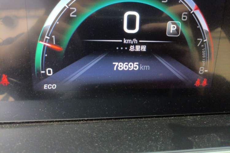 Used GAC Trumpchi M6 2021 PRO 270T DCT Luxury Edition Odometer Close Up