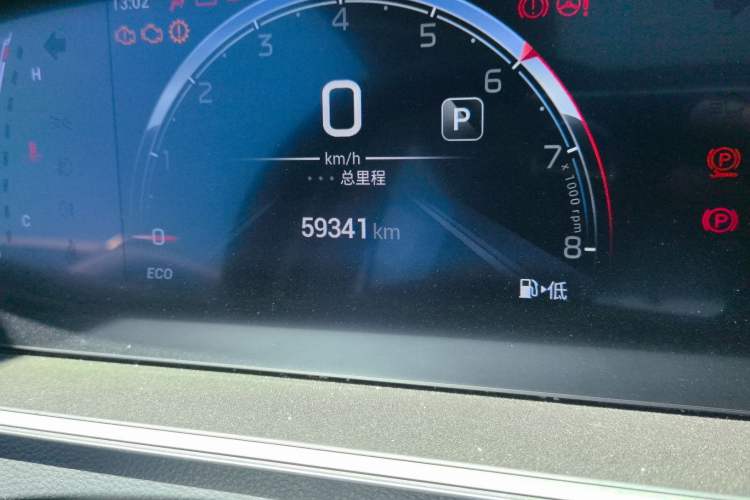 Used GAC Trumpchi M6 2021 PRO 270T Automatic Luxury Edition Odometer Close Up