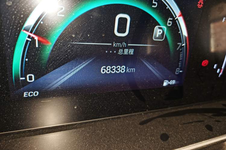 Used GAC Trumpchi M6 2021 PRO 270T Automatic Luxury Edition Odometer Close Up