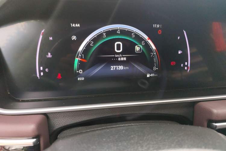 Used GAC Trumpchi M6 2021 PRO 270T Automatic Luxury Edition Odometer Close Up