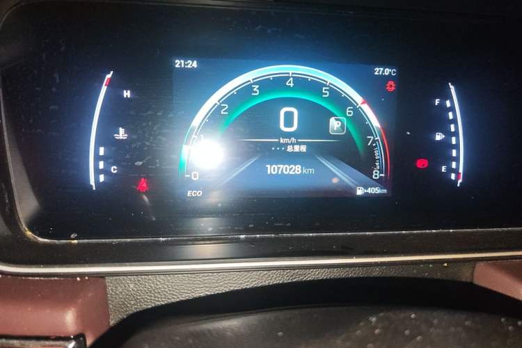 Used GAC Trumpchi M6 2021 PRO 270T DCT Luxury Edition Odometer Close Up