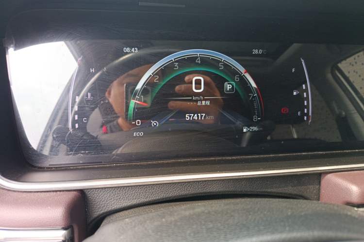 Used GAC Trumpchi M6 2021 PRO 270T DCT Luxury Edition Odometer Close Up
