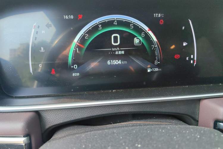 Used GAC Trumpchi M6 2021 270T DCT Luxury Edition (7 Seats) Odometer Close Up