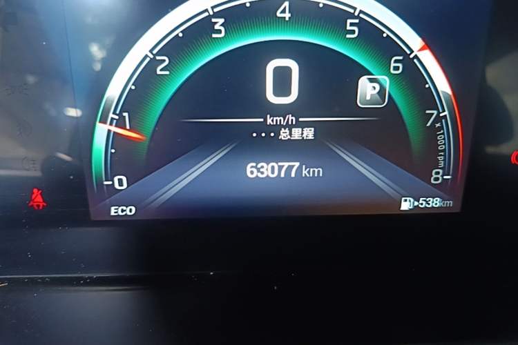Used GAC Trumpchi M6 2021 PRO 270T DCT Luxury Edition Odometer Close Up