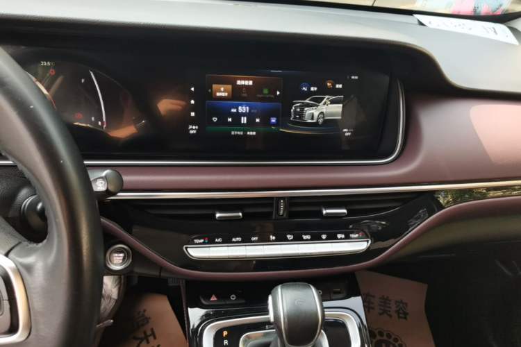 Used GAC Trumpchi M6 2023 PRO 270T DCT Luxury Edition Audio And AC Panel