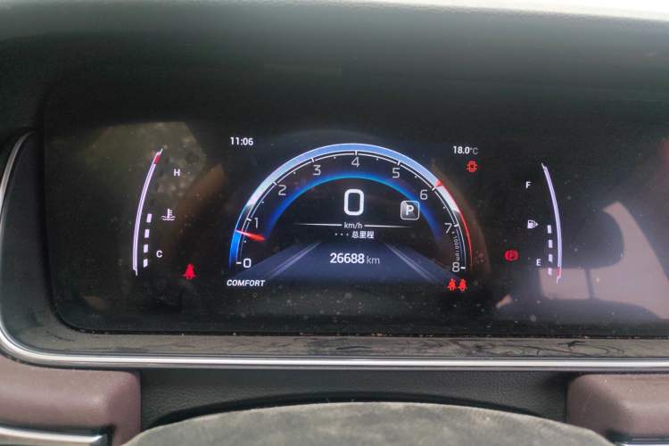 Used GAC Trumpchi M6 2023 PRO 270T DCT Luxury Edition Instrument Cluster