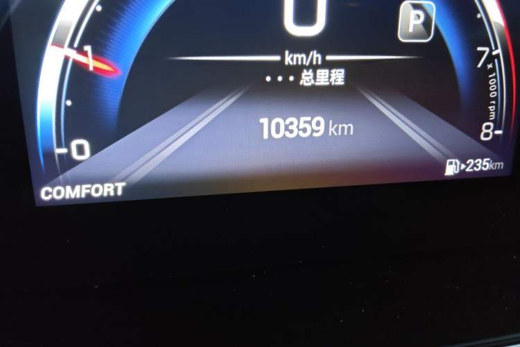 Used GAC Trumpchi M6 2023 PRO 270T DCT Luxury Edition Odometer Close Up