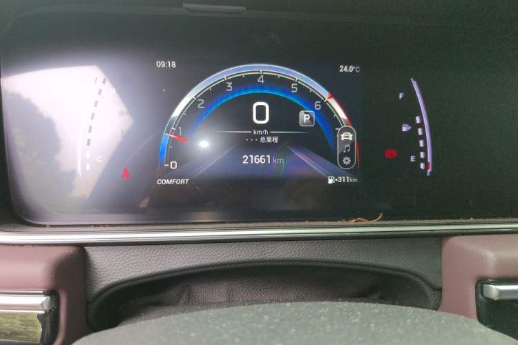 Used GAC Trumpchi M6 2023 PRO 270T DCT Luxury Edition Odometer Close Up