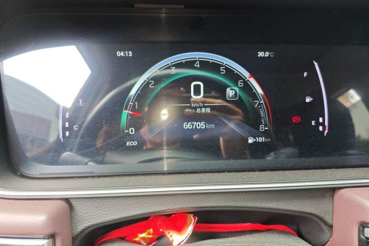 Used GAC Trumpchi M6 2023 PRO 270T DCT Luxury Edition Odometer Close Up