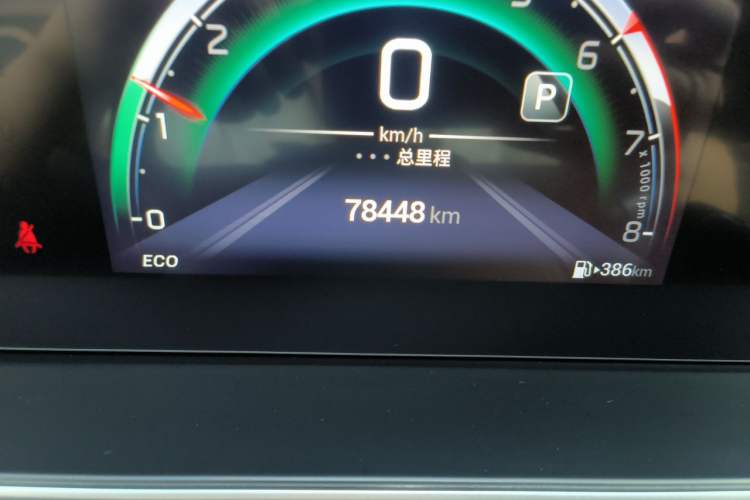 Used GAC Trumpchi M6 2023 PRO 270T DCT Luxury Edition Odometer Close Up
