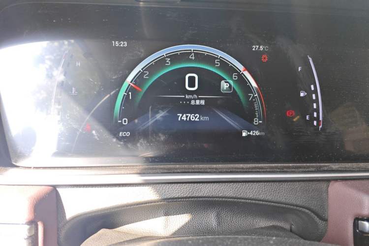 Used GAC Trumpchi M6 2023 PRO 270T DCT Luxury Edition Odometer Close Up