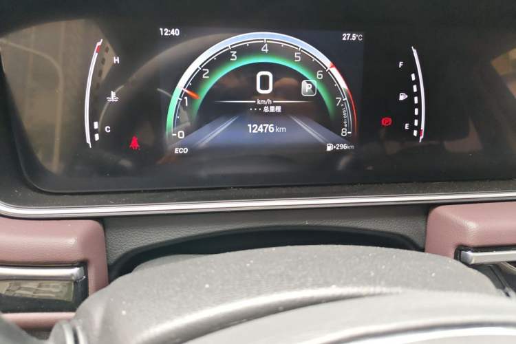 Used GAC Trumpchi M6 2023 PRO 270T DCT Luxury Edition Odometer Close Up