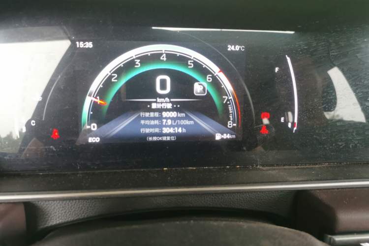Used GAC Trumpchi M6 2023 PRO 270T DCT Luxury Edition Odometer Close Up