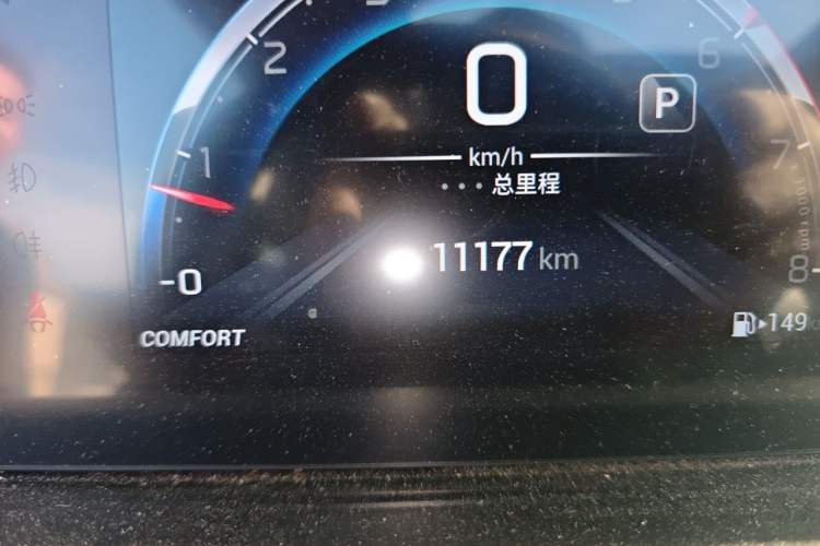 Used GAC Trumpchi M6 2023 PRO 270T DCT Luxury Edition Odometer Close Up