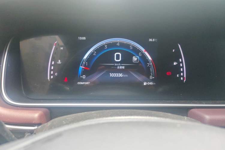Used GAC Trumpchi M6 2023 PRO 270T DCT Luxury Edition Odometer Close Up